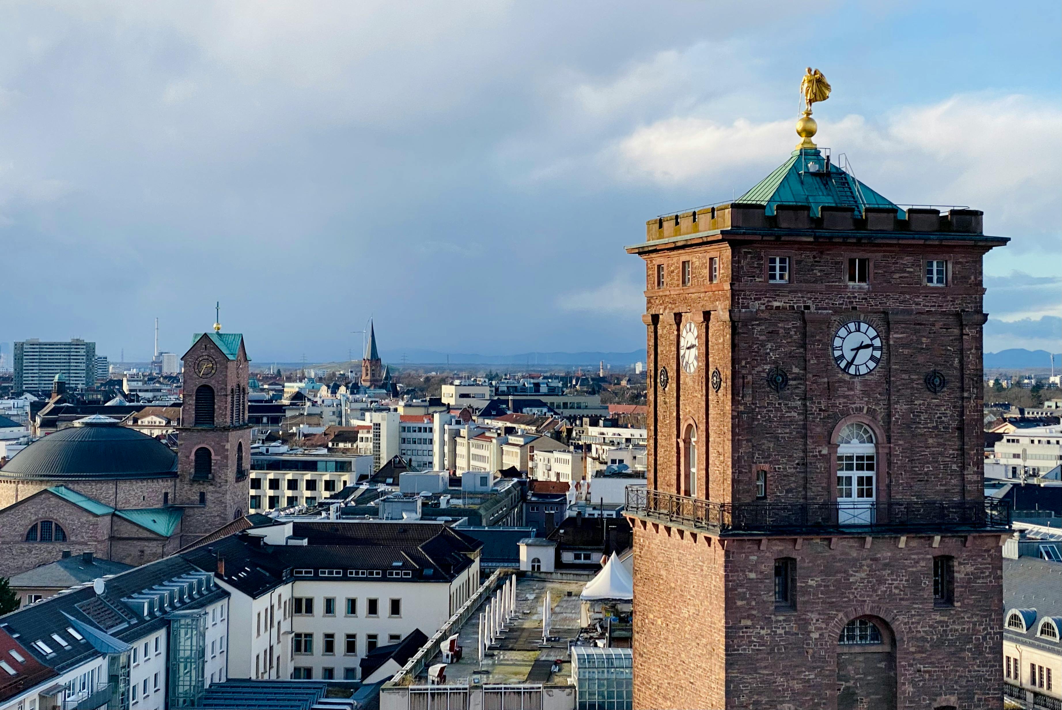 Stadtblick in Karlsruhe - SEO Agentur Karlsruhe und Webdesign Karlsruhe
