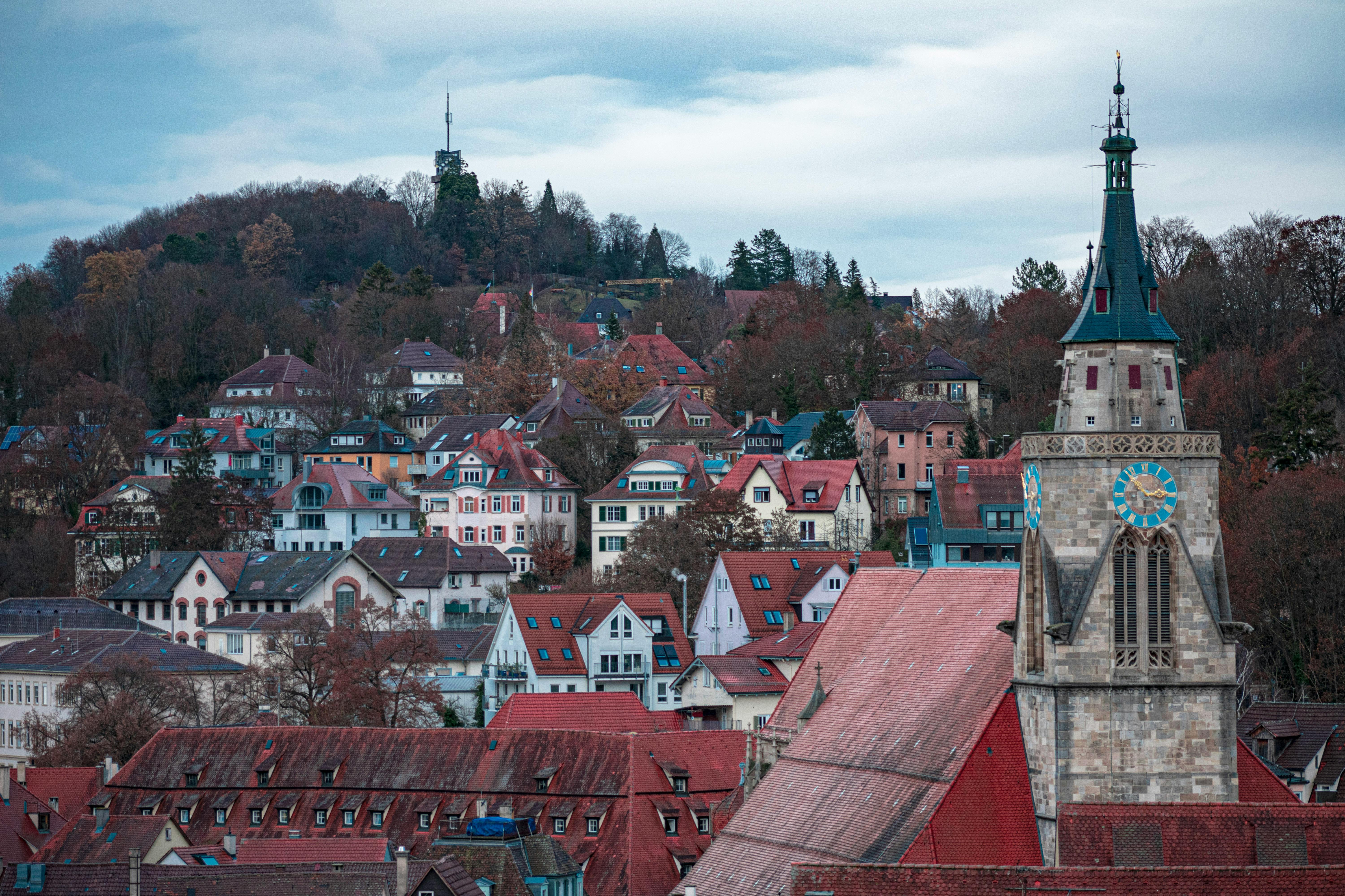 Stadtblick in Tübingen - SEO Agentur Tübingen und Webdesign Tübingen