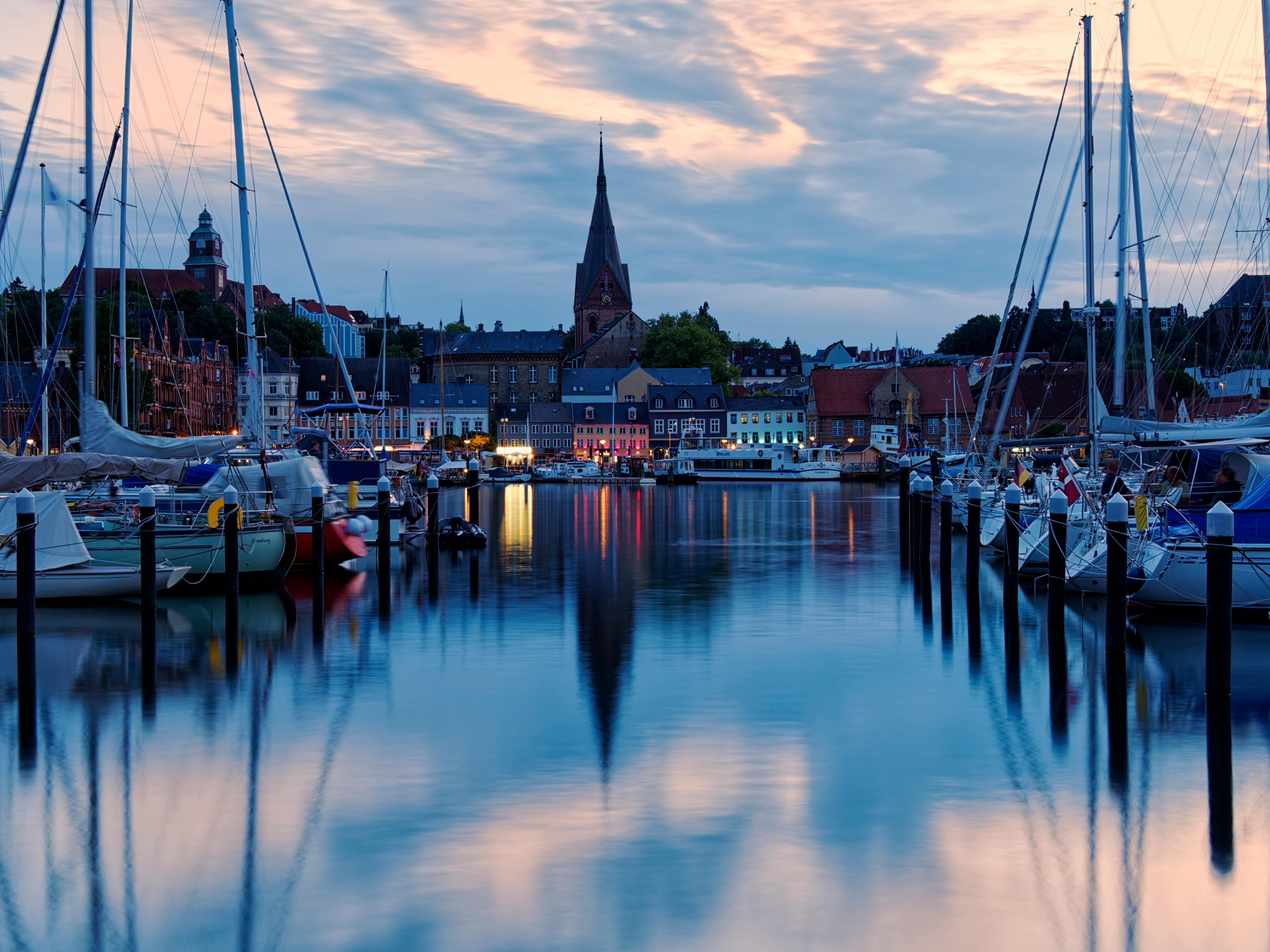 Stadtblick in Flensburg - Webdesigner Flensburg